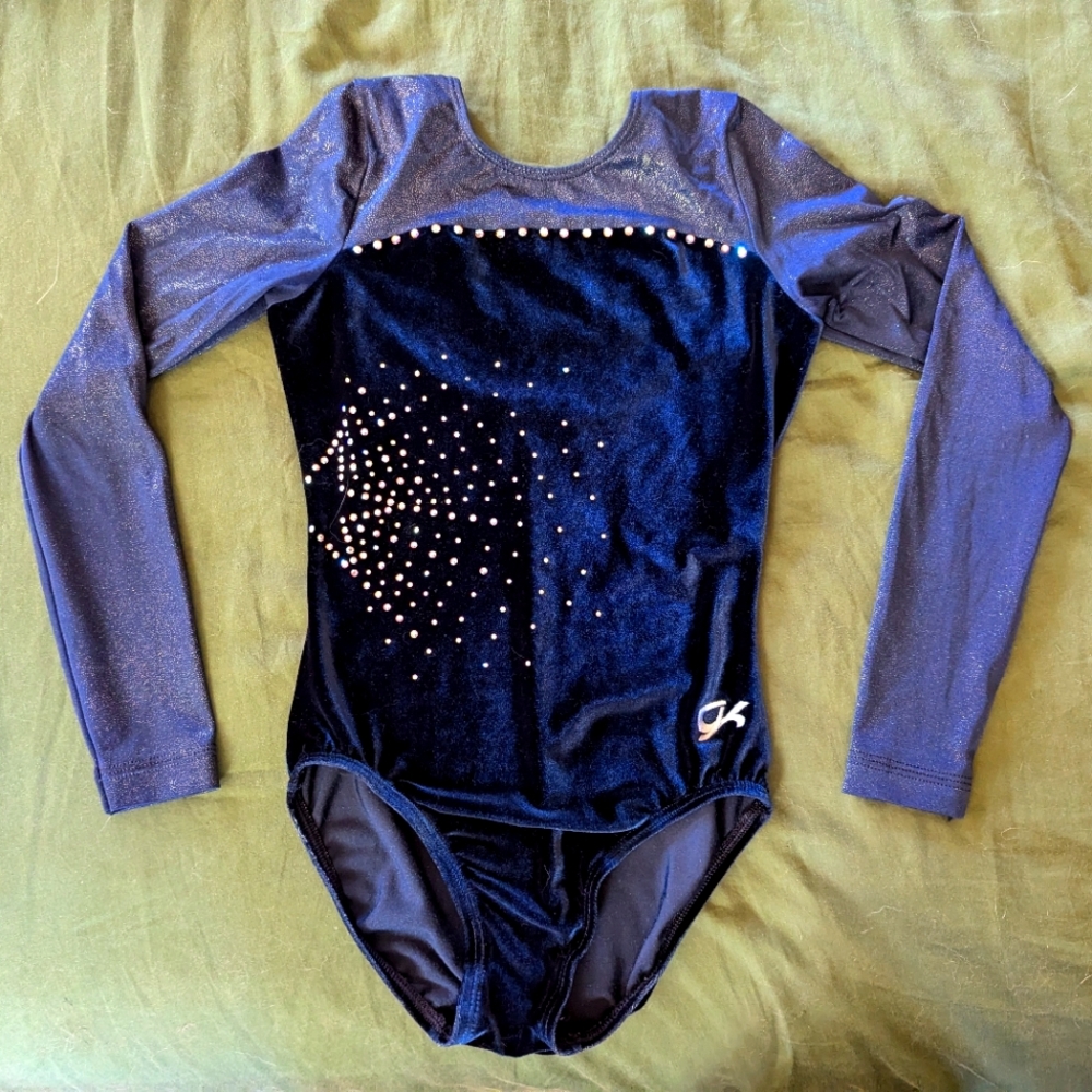 GK Women's X-Small Competition Leotard Long Sleeve